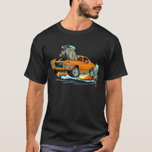 T-shirt Carro 1970-72 Alaranjado-Preto de Camaro