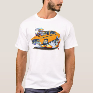 T-shirt Carro 1970-74 da laranja do espanador de Plymouth