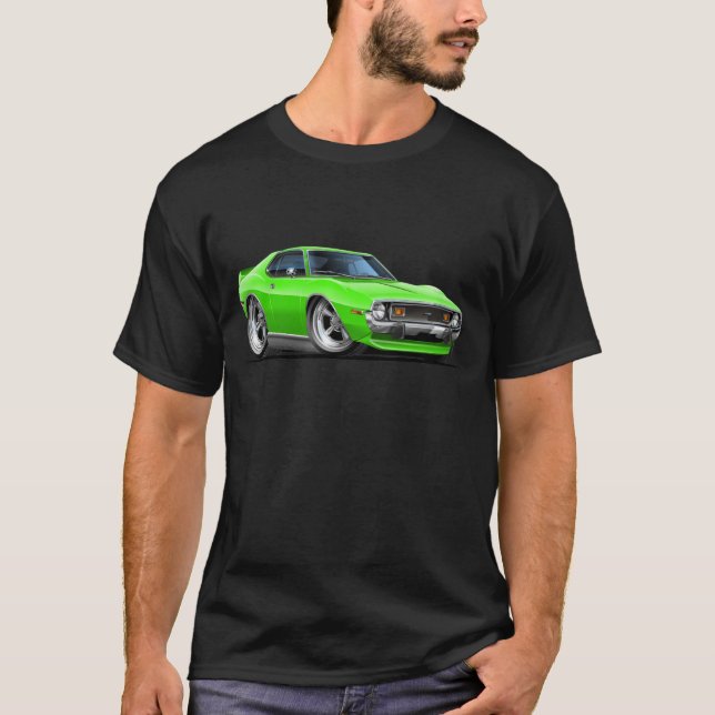 T-shirt Carro 1971-72 do limão do dardo (Frente)
