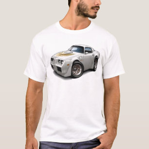 T-shirt Carro 1979-81 do branco do transporte Am