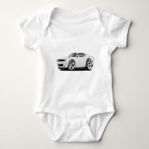 T-shirt Carro 2009-11 do branco do RT do desafiador