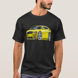 T-shirt Carro amarelo de Daytona do carregador de Dodge