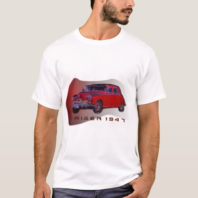 T-shirt Carro clássico 1947 de Kaiser (Frente)