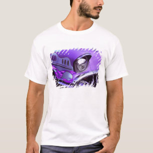 T-shirt Carro clássico: Chevrolet com capô em chamas