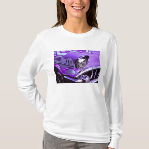 T-shirt Carro clássico: Chevrolet com capô em chamas