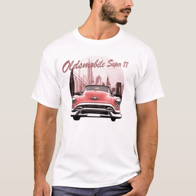 T-shirt Carro clássico Oldsmobile 88 super (Frente)