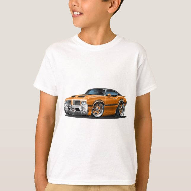 T-shirt Carro da laranja do cutelo 442 dos velhos (Frente)