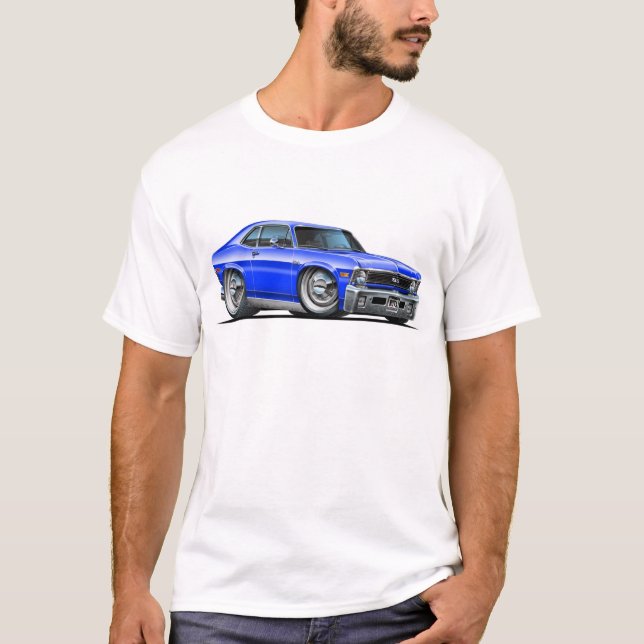 T-shirt Carro do azul da nova de Chevy (Frente)