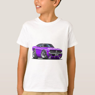 T-shirt Carro do roxo do carregador de Dodge