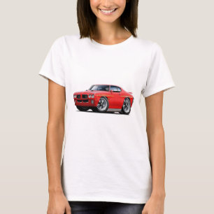 T-shirt Carro do vermelho do juiz de 1970 GTO