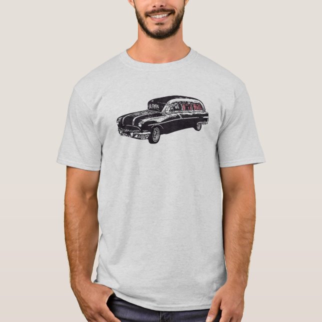 T-shirt Carro fúnebre (Frente)