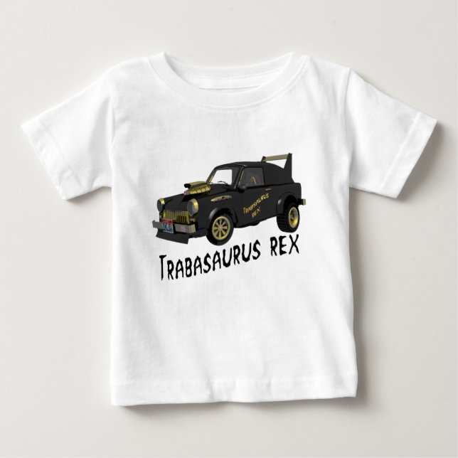 T-shirt Carro Trabant Alemão-Leste Personalizado (Frente)