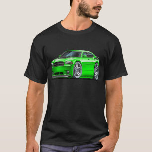 T-shirt Carro verde de Daytona do carregador de Dodge