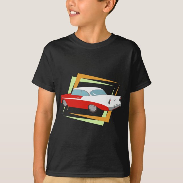 T-shirt Carro vintage (Frente)