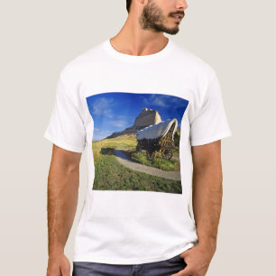T-shirt carroça Conestoga no Scottsbluff National