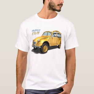 T-shirt Carros do culto - Citroen 2cv