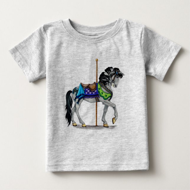 T-shirt Carrossel Horse (Frente)
