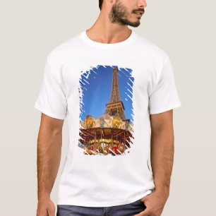 T-shirt Carrossel, Torre Eiffel, Paris, França