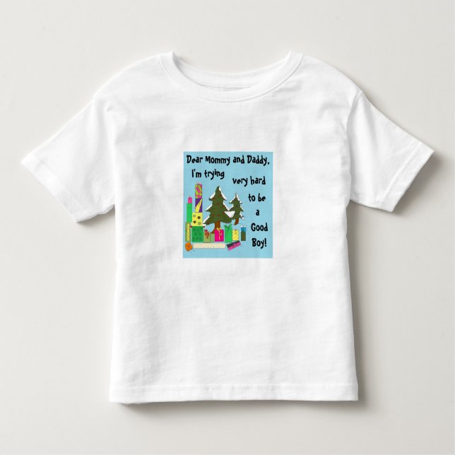 T-shirt Carta de Natal (Frente)