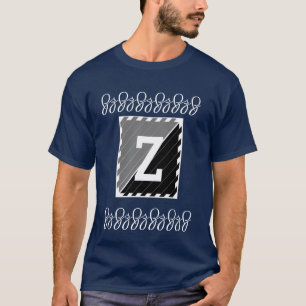 T-shirt Carta Z - Camisetas alfabéticas
