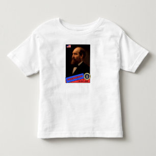 T-shirt Cartão de beisebol de Chester A. Arthur