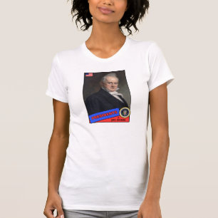 T-shirt Cartão de beisebol de James Buchanan