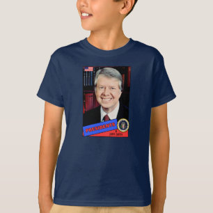 T-shirt Cartão de beisebol de Jimmy Carter