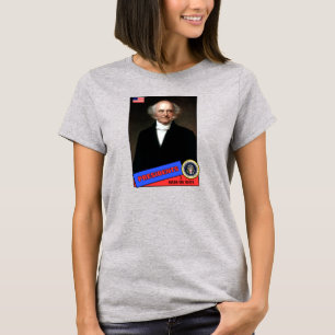 T-shirt Cartão de beisebol de Martin Van Buren