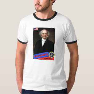 T-shirt Cartão de Beisebol de Martin Van Buren