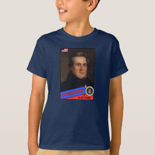 T-shirt Cartão de Beisebol de Millard Fillmore