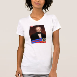 T-shirt Cartão de Beisebol James K. Polk