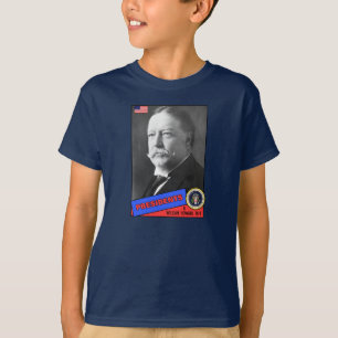 T-shirt Cartão de Beisebol William Howard Taft
