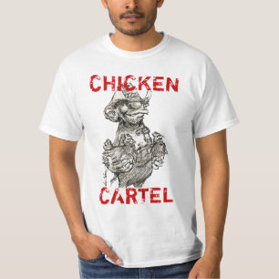 T-shirt Cartel da galinha