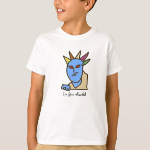 T-shirt Cartografia Engraçado WEIRDOS Enganada