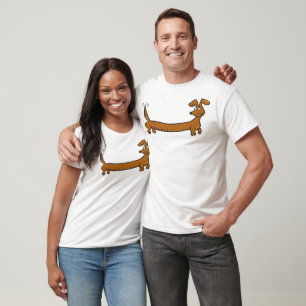 T-shirt Cartoon Bonito Dacshund