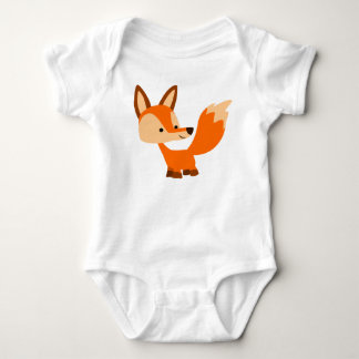 T-shirt Cartoon Bonito Fox Baby Bodydress