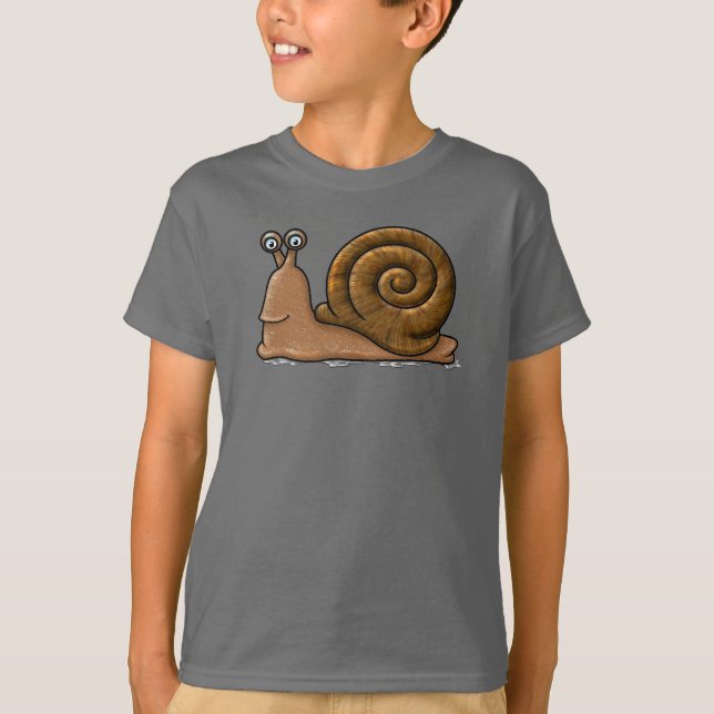 T-shirt Cartoon Snail (Frente)