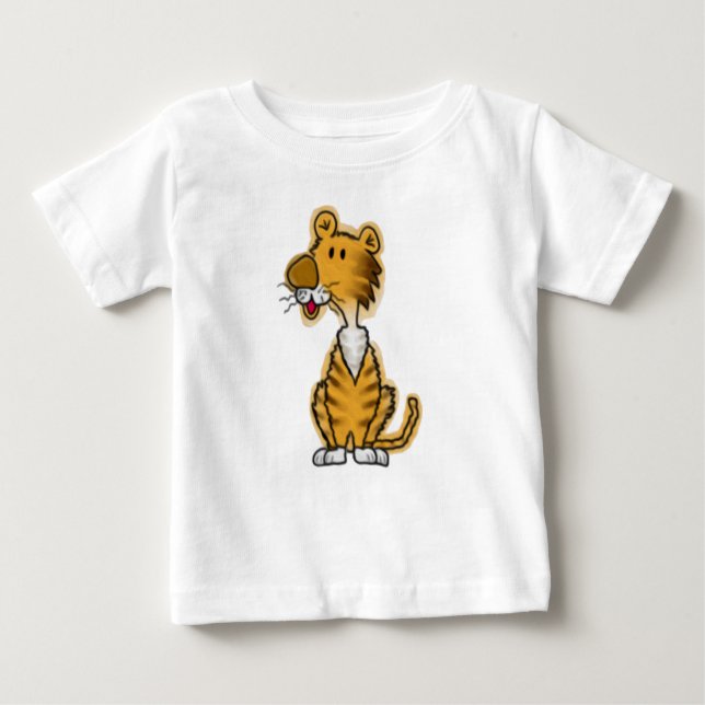 T-shirt Cartoon Tiger (Frente)