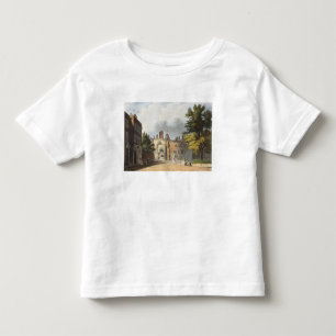 T-shirt Casa da carta patente do quadrado, da "história d