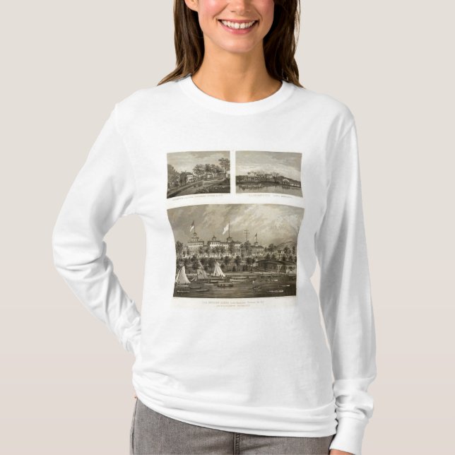 T-shirt Casa de Gregory, Doane, residências de Thompson (Frente)
