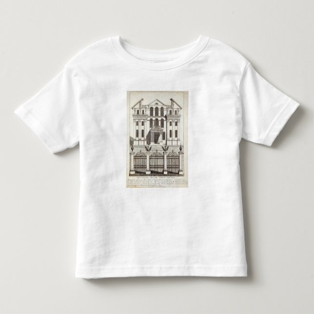 T-shirt Casa de Monmouth, quadrado de Soho (Frente)
