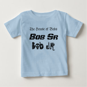 T-shirt Casa do júnior de Bob do Sénior de Bob dos prumo