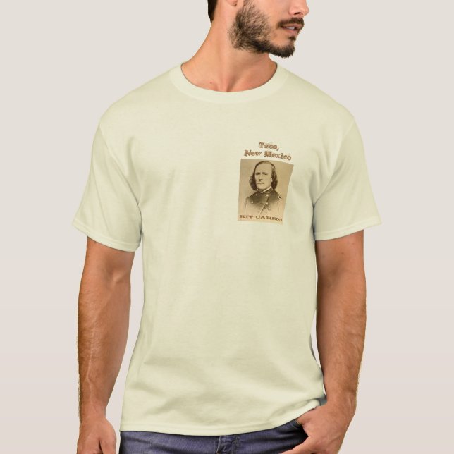 T-shirt Casa histórica de Taos de Kit Carson (Frente)