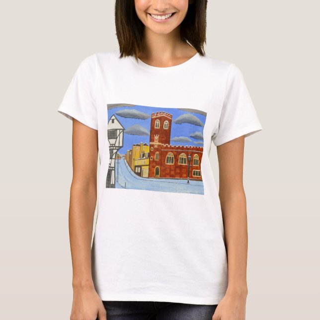 T-shirt Casa Tudor em Exeter (Frente)