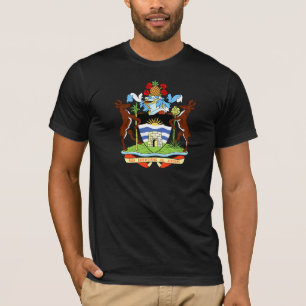 T-shirt casaco de Antígua e de barbuda