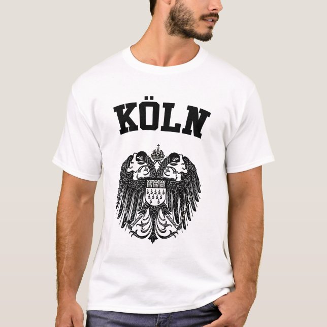 T-shirt Casaco de Armas de Colônia (Frente)