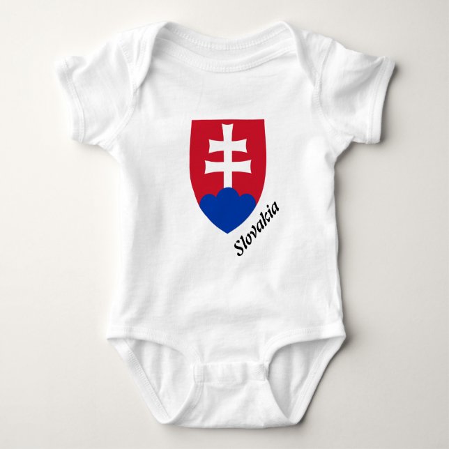 T-shirt Casaco de armas eslovaco (Frente)