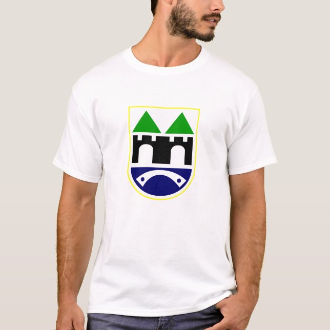 T-shirt Casaco de Armas Sarajevo (Frente)