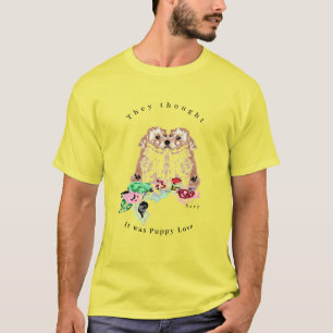 T-Shirt Casais Puppy Love