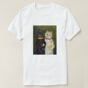 T-shirt Casamento do gato, Louis Wain